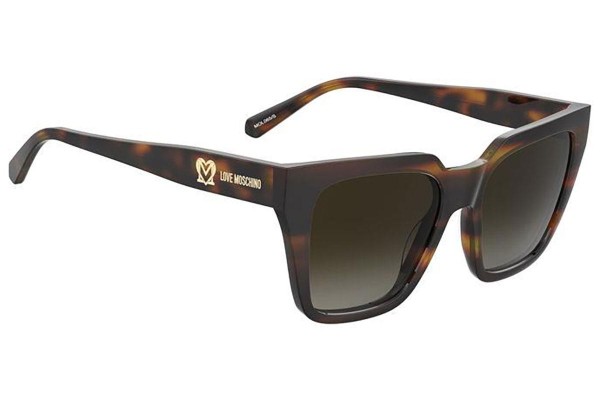 Sunglasses Love Moschino MOL065/S 05L/HA Quadratisch Havanna