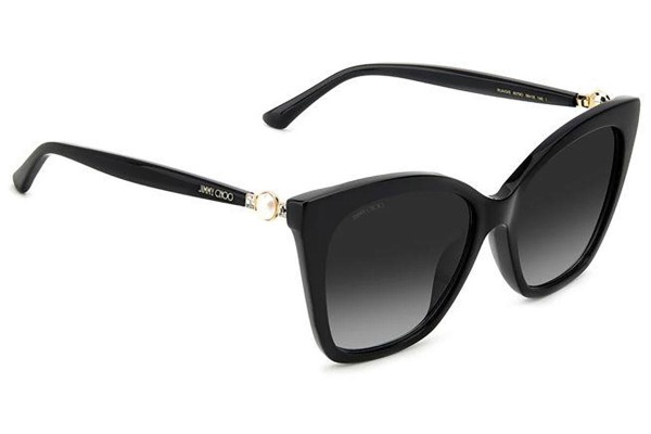 Sunglasses Jimmy Choo RUA/G/S 807/9O Cat Eye Schwarz