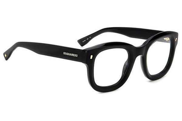 Brillen Dsquared2 D20091 2M2 Rund Schwarz