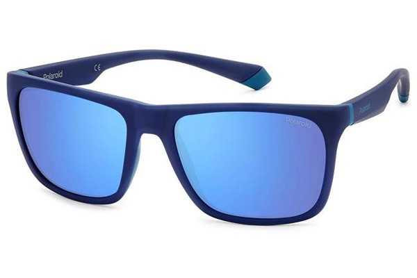 Sunglasses Polaroid PLD2141/S VGL/5X Polarized Quadratisch Blau