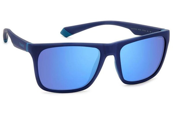 Sunglasses Polaroid PLD2141/S VGL/5X Polarized Quadratisch Blau