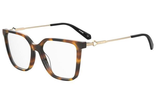 Glasses Love Moschino MOL612 05L Quadratisch Havanna