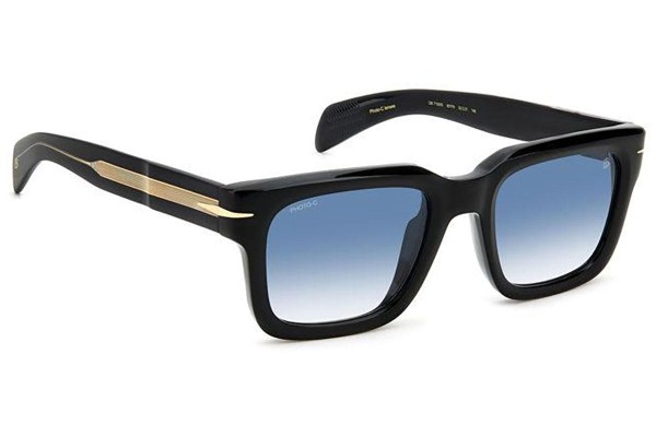 Sonnenbrille David Beckham DB7100/S 807/F9 Quadratisch Schwarz