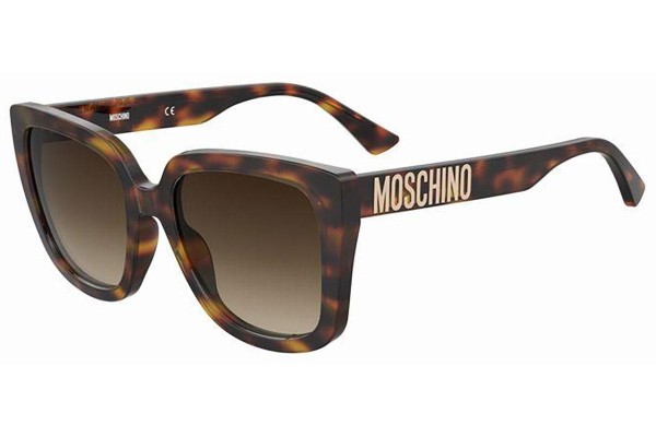 Sonnenbrille Moschino MOS146/S 05L/HA Quadratisch Havanna