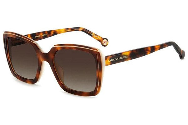 Sunglasses Carolina Herrera HER0143/G/S C9K/HA Quadratisch Havanna