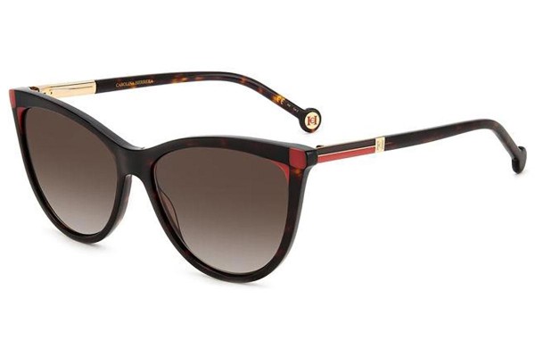 Sonnenbrille Carolina Herrera HER0141/S O63/HA Cat Eye Havanna