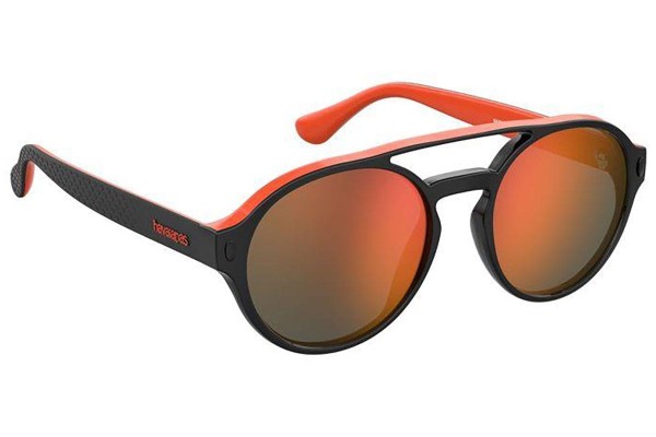 Sunglasses Havaianas SANCHO 8LZ/UW Pilot Schwarz