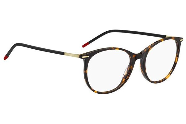 Brillen HUGO HG1238 0UC Cat Eye Havanna