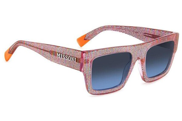 Sonnenbrille Missoni MIS0129/S QQ7/08 Flat Top Mehrfarbig