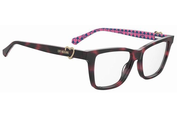 Glasses Love Moschino MOL610 HT8 Rechteck Havanna