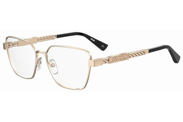 Glasses Moschino MOS620 000 Quadratisch Gold