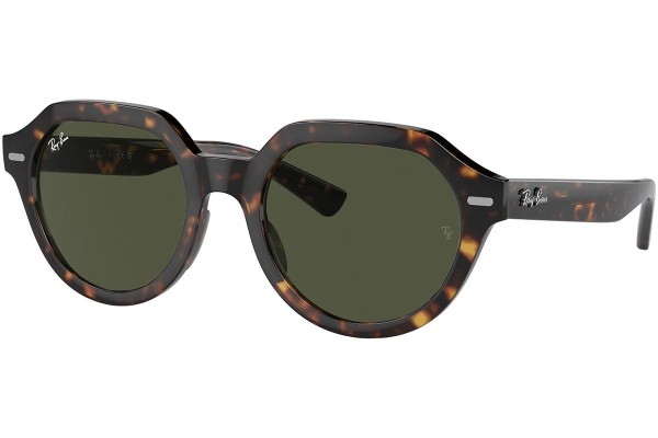 Sonnenbrille Ray-Ban Gina RB4399 902/31 Quadratisch Havanna