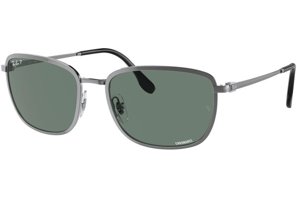 Sonnenbrille Ray-Ban RB3705 004/O9 Rechteck Silber