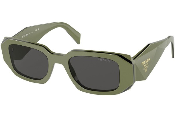 Sonnenbrille Prada PR17WS 13N5S0 Rechteck Grün