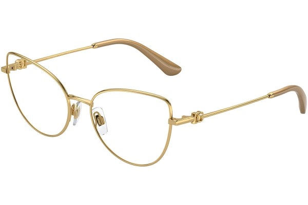 Brillen Dolce & Gabbana DG1347 02 Cat Eye Gold