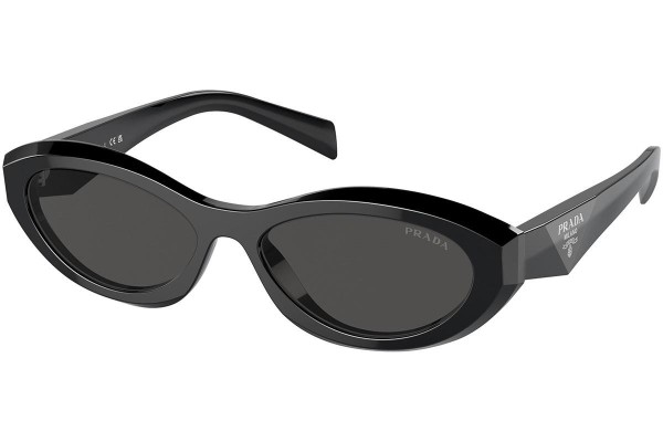 Sunglasses Prada PR26ZS 16K08Z Oval Schwarz