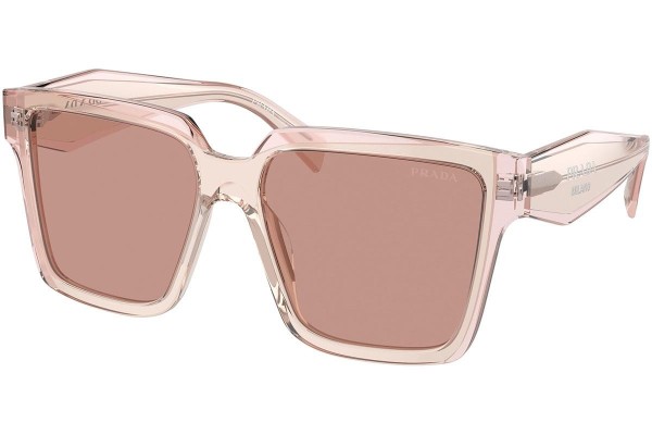 Sonnenbrille Prada PR24ZS 13I08M Quadratisch Rosa