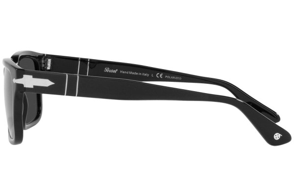 Sonnenbrille Persol PO3272S 95/48 Polarized Quadratisch Schwarz