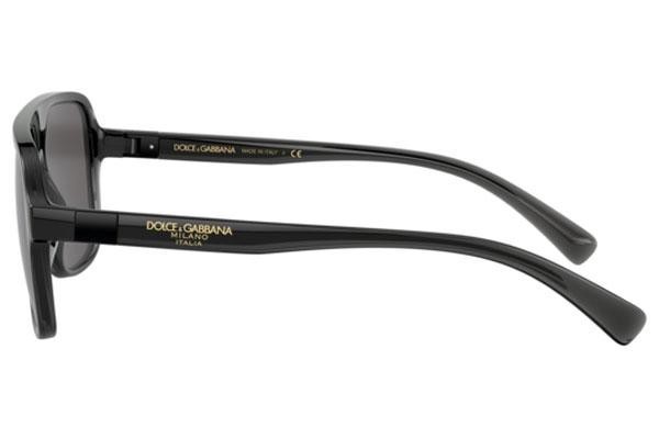 Sunglasses Dolce & Gabbana DG6134 325787 Quadratisch Schwarz