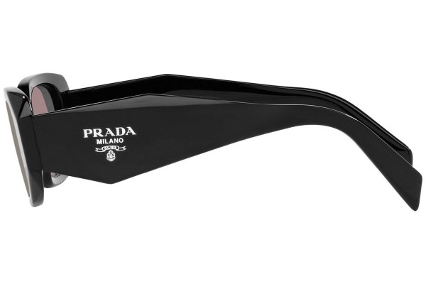 Sunglasses Prada PR17WS 1AB07Z Rechteck Schwarz