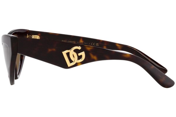 Sonnenbrille Dolce & Gabbana DG4439 502/73 Cat Eye Havanna