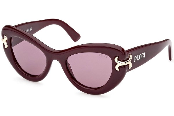 Sonnenbrille Emilio Pucci EP0212 81S Cat Eye Rot