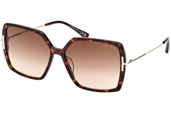 Sonnenbrille Tom Ford FT1039 52F Quadratisch Havanna