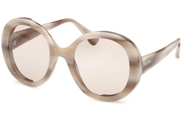 Sonnenbrille Max Mara MM0074 20E Groß Beige