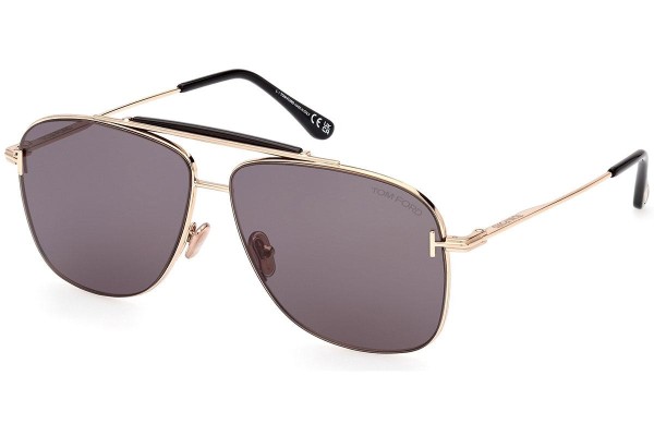 Sunglasses Tom Ford FT1017 28A Pilot Gold