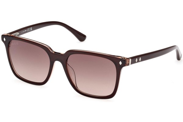 Sunglasses Web WE0348 50F Quadratisch Braun