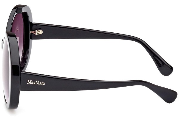 Sonnenbrille Max Mara MM0074 01B Groß Schwarz