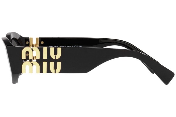 Sunglasses Miu Miu MU11WS 1AB5S0 Oval Schwarz