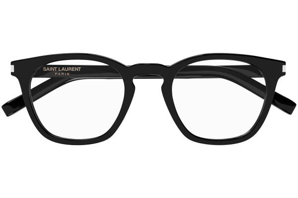 Brillen Saint Laurent SL28OPT 001 Rund Schwarz