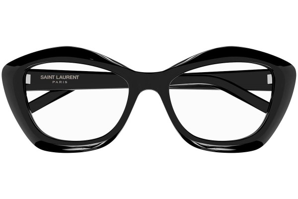 Brillen Saint Laurent SL68OPT 001 Cat Eye Schwarz