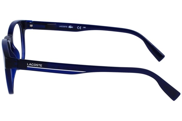 Glasses Lacoste L3654 400 Rund Blau