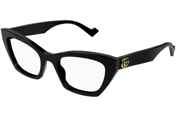 Brillen Gucci GG1334O 001 Cat Eye Schwarz