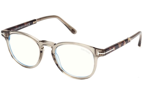 Glasses Tom Ford FT5891-B 095 Rund Grau