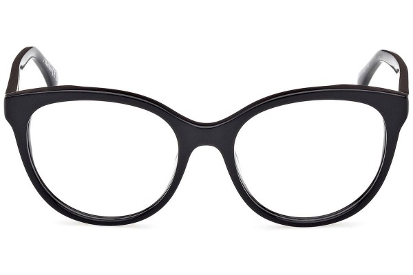 Glasses Max Mara MM5102 001 Rund Schwarz