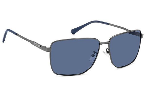 Sonnenbrille Polaroid PLD2143/G/S/X R80/C3 Polarized Rechteck Grau