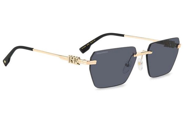 Sonnenbrille Dsquared2 D20102/S 807/2K Rechteck Gold