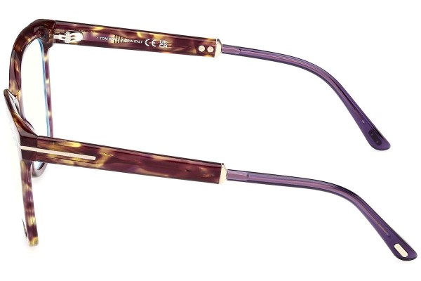 Glasses Tom Ford FT5892-B 055 Quadratisch Havanna