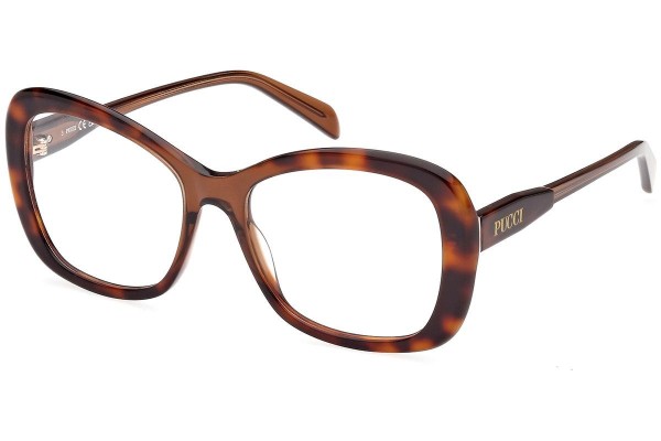 Glasses Emilio Pucci EP5231 056 Rund Havanna