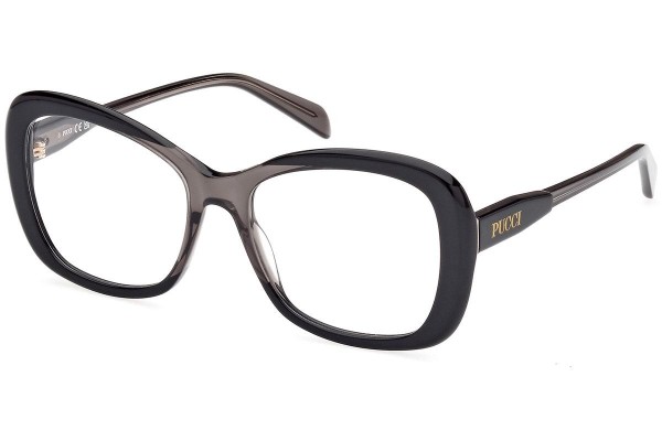 Glasses Emilio Pucci EP5231 005 Rund Schwarz