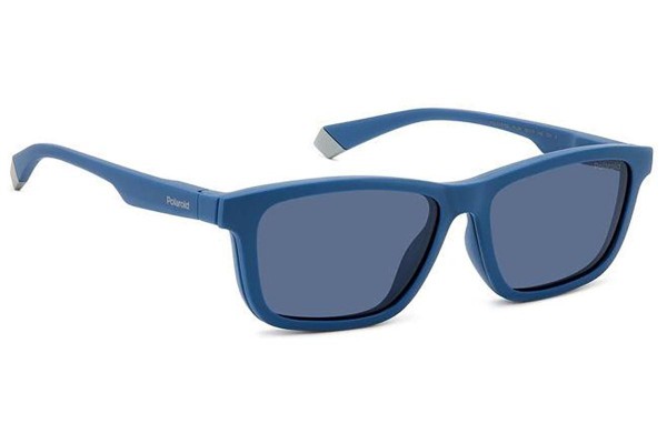 Brillen Polaroid PLD2147/CS FLL/C3 Polarized Rechteck Blau