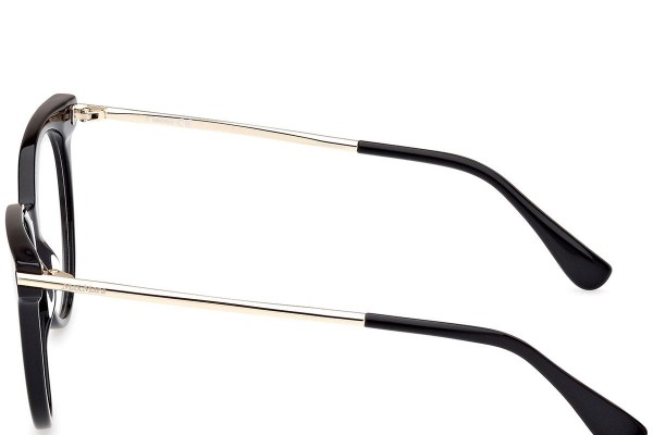 Glasses Max Mara MM5107 001 Rund Schwarz