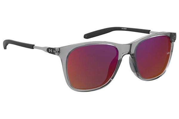 Sonnenbrille Under Armour UAGAMUT 63M/MI Rechteck Grau