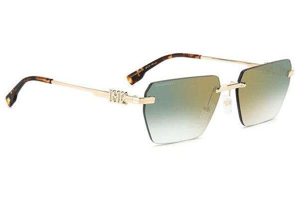 Sunglasses Dsquared2 D20102/S PEF/D6 Rechteck Gold