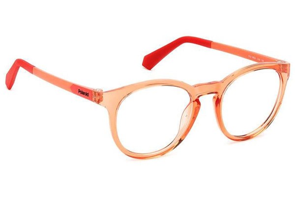 Glasses Polaroid Junior PLDD823 L7Q Rund Orange