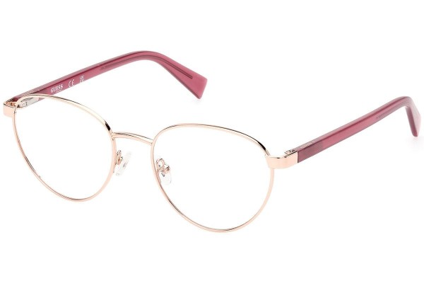 Glasses Guess GU8282 028 Rund Gold