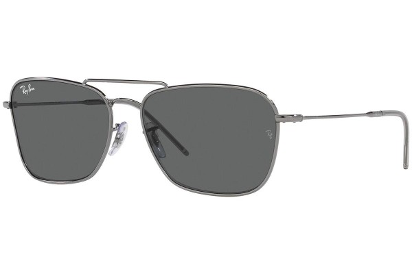 Sonnenbrille Ray-Ban Caravan Reverse RBR0102S 004/GR Rechteck Grau